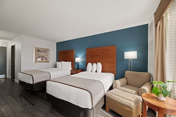Standard Room, 2 Double Beds, Non Smoking, Refrigerator