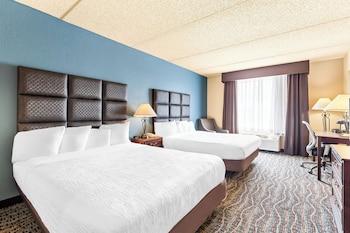Standard Room, 2 Queen Beds, Non Smoking, Refrigerator & Microwave