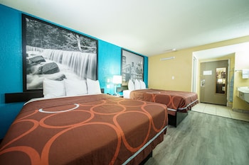 Room, 2 Queen Beds, Accessible, Non Smoking (Mobility/Hearing, Roll-In Shower)