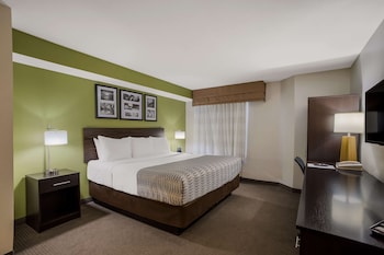 Suite, 1 Queen Bed, Non Smoking, Refrigerator & Microwave (Living Room;with Sofabed)