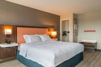 Suite, 1 King Bed, Refrigerator & Microwave (Wet bar)