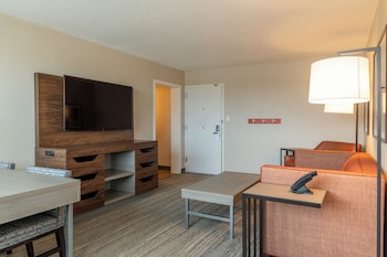 Suite, 1 King Bed, Accessible (Mobility & Hearing, Roll-in Shower)