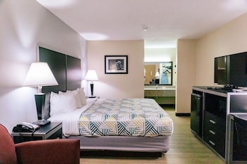 Standard Room, 1 King Bed, Non Smoking, Refrigerator & Microwave