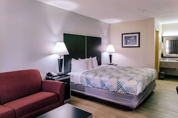 Standard Room, 1 King Bed, Smoking, Refrigerator & Microwave