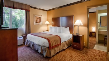 Standard Room, 1 King Bed, Non Smoking, Refrigerator & Microwave