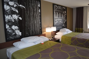 Room, 2 Double Beds, Non Smoking, Microwave