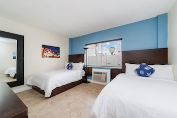 Standard Double Room, 2 Double Beds, Private Bathroom (Self check-in)