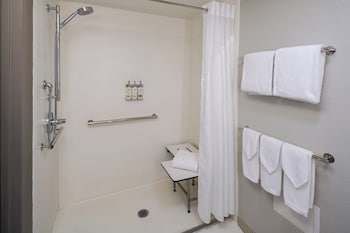 Suite, 1 Double Bed, Accessible (Comm, Roll-In Shower)