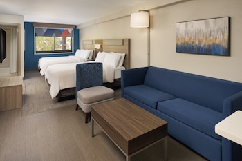 Suite, 2 Double Beds (Living Area)