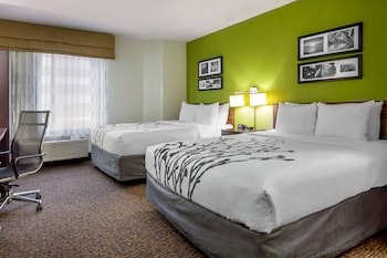 Standard Room, 2 Queen Beds, Non Smoking, Refrigerator & Microwave