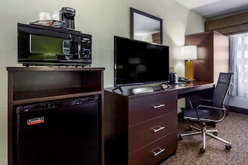 Standard Room, 1 King Bed, Non Smoking, Refrigerator & Microwave
