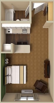 Studio, 1 Queen Bed, Non Smoking