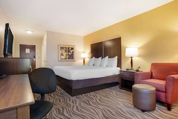 Standard Room, 1 King Bed, Non Smoking, Refrigerator & Microwave