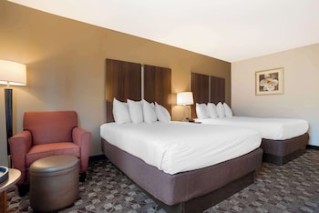 Standard Room, 2 Queen Beds, Non Smoking, Refrigerator & Microwave