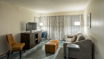 Suite, 1 King Bed with Sofa bed, Kitchen