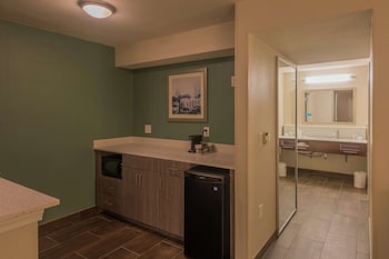 Suite, 1 King Bed with Sofa bed, Kitchen