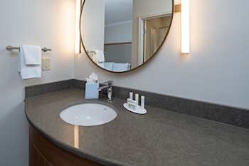 Room, 1 King Bed, Roll-in Shower