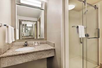 Room, 1 King Bed, Roll-in Shower