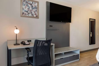 Standard Room, 1 King Bed, Non Smoking, Refrigerator & Microwave