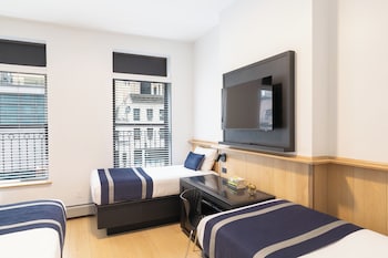 Family Room, Shared Bathroom