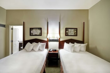 Suite, 2 Double Beds, Park View