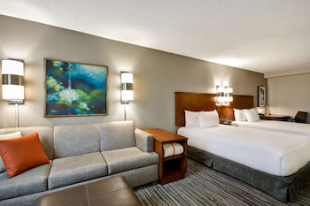 Room, 2 Double Beds, Accessible (Roll-In Shower, No Sofabed)