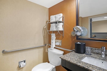 Standard Room, 1 King Bed, Accessible, Refrigerator & Microwave