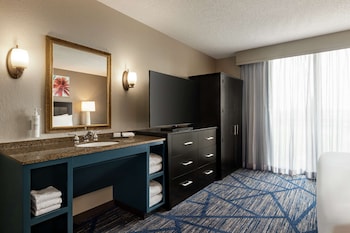 Suite, 1 King Bed, Accessible Roll-In Shower