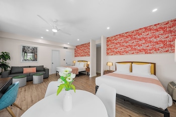 Junior Suite Two Queen Park View w/Kitchenette & Sofa Bed