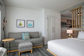 Studio, 1 King Bed with Sofa bed (Hearing Accessible)