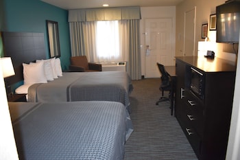 Standard Room, 2 Queen Beds, Non Smoking, Refrigerator & Microwave