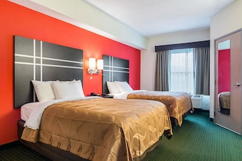 Double Room, 2 Double Beds, Non Smoking