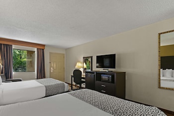 Standard Room, 2 Queen Beds, Non Smoking, Refrigerator & Microwave