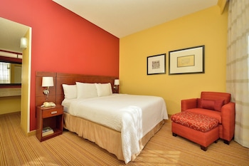 Suite, 1 King Bed with Sofa bed, Hearing Accessible
