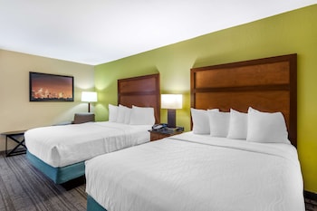 Standard Room, 2 Queen Beds, Non Smoking, Refrigerator & Microwave