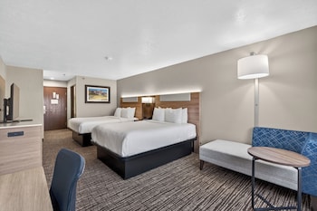Standard Room, 2 Queen Beds, Non Smoking, Refrigerator (Larger Room)