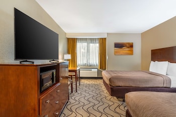 Standard Room, 2 Double Beds, Non Smoking, Refrigerator & Microwave