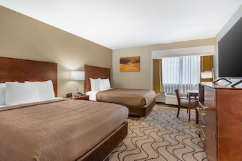 Standard Room, 2 Queen Beds, Non Smoking, Refrigerator & Microwave
