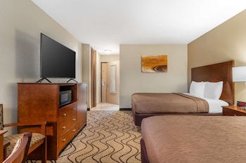 Standard Room, 2 Queen Beds, Non Smoking, Refrigerator & Microwave