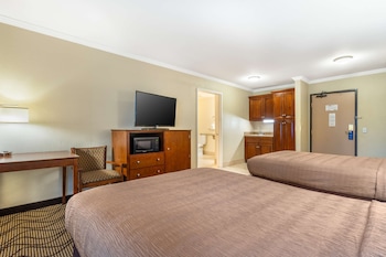 Standard Room, 2 Double Beds, Accessible, Non Smoking (Walk-in Shower)