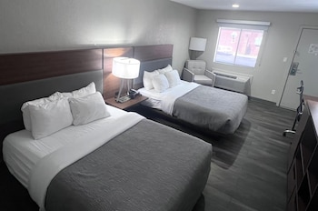 Standard Room, 2 Queen Beds, Non Smoking, Refrigerator & Microwave