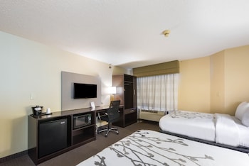 Double Room, 2 Double Beds, Non Smoking