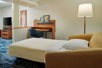 Studio, 1 King Bed with Sofa bed