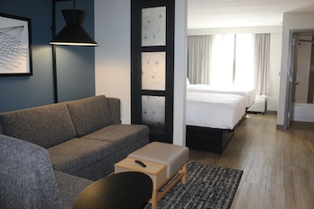 Room, 2 Double Beds, Accessible, Bathtub (Sofa)