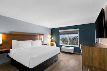 Standard Room, 1 King Bed, Non Smoking, Refrigerator & Microwave