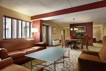 Suite, 1 King Bed, Separate Living Area, Hearing Accessible (Hickory Suite)