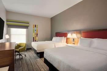 Room, 2 Queen Beds, Non Smoking, Refrigerator & Microwave