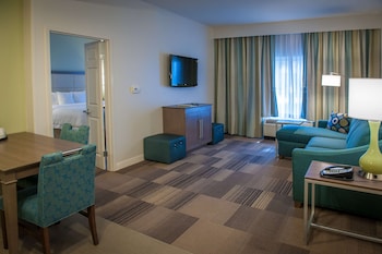 Suite, 1 King Bed with Sofa bed, Accessible, Bathtub (Wet Bar)