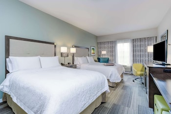 Room, 2 Queen Beds, Non Smoking, Refrigerator & Microwave
