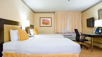 Standard Room, 2 Queen Beds, Smoking, Refrigerator & Microwave